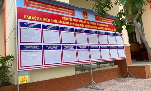 Đà Nẵng hoàn thành việc niêm yết danh sách cử tri tại địa phương