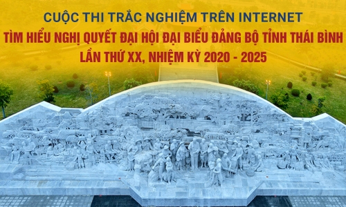 Thái Bình: Lan tỏa ý nghĩa cuộc thi tìm hiểu Nghị quyết Đại hội đại biểu Đảng bộ tỉnh lần thứ XX