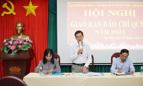 Báo chí Tây Ninh tập trung tuyên truyền cuộc bầu cử đại biểu Quốc hội khóa XV và bầu cử đại biểu HĐND các cấp nhiệm kỳ 2021 - 2026