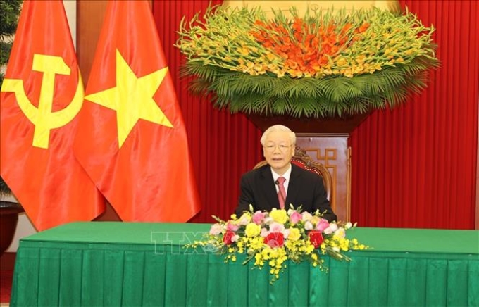 Đồng chí Nguyễn Phú Trọng, Tổng Bí thư Ban Chấp hành Trung ương Đảng Cộng sản Việt Nam. Ảnh: Trí Dũng/TTXVN