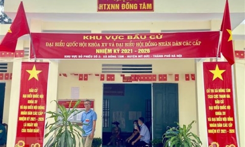 Bầu cử QH: Niềm tin của nhân dân với Đảng, Nhà nước được nâng cao