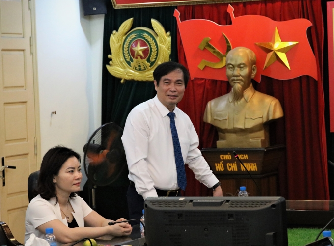 Đồng chí Phan Xuân Thủy, Phó Trưởng ban Tuyên giáo Trung ương phát biểu. (Ảnh: TA)