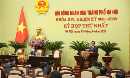 Kỳ họp thứ nhất Hội đồng Nhân dân thành phố Hà Nội khóa XVI