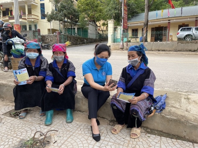 Tuyên truyền chính sách BHXH, BHYT đến người dân trên địa bàn huyện Mù Cang Chải, tỉnh Yên Bái