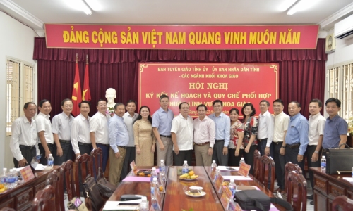 Kiên Giang: phối hợp giữa Ban Tuyên giáo Tỉnh ủy với các cơ quan trong thực hiện các nhiệm vụ chính trị, phát triển kinh tế - xã hội