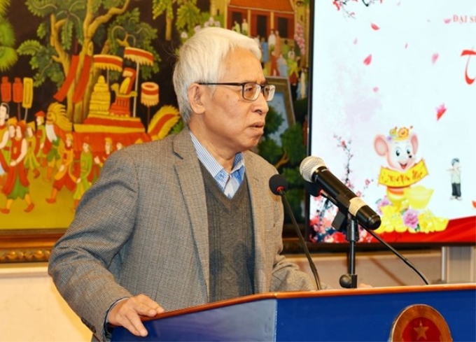 Đại sứ Việt Nam tại Trung Quốc Phạm Sao Mai. (Ảnh: Vĩnh Hà/TTXVN)