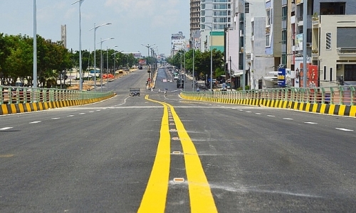 Thông xe cầu vượt nút giao thông 3 tầng ở Đà Nẵng