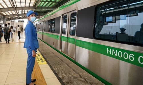 Hà Nội ban hành giá vé vận chuyển hành khách công cộng trên tuyến đường sắt 2A Cát Linh – Hà Đông.