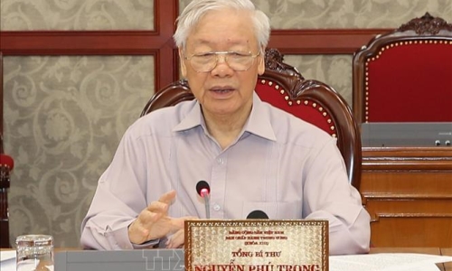 Tổng Bí thư gửi lời thăm hỏi, động viên Đảng bộ, chính quyền và nhân dân TP Hồ Chí Minh