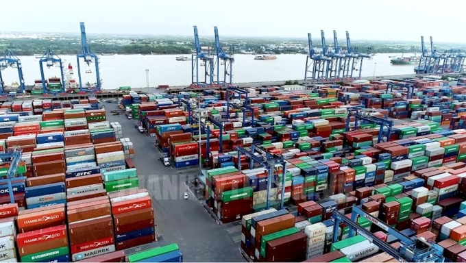 Tình trạng ùn tắc hàng hoá tại cảng Cát Lái được tháo gỡ