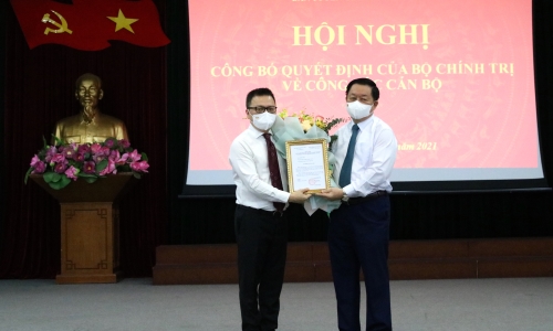 Đồng chí Lê Quốc Minh giữ chức Phó Trưởng ban Tuyên giáo Trung ương kiêm nhiệm và Bí thư Đảng đoàn Hội Nhà báo Việt Nam