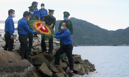 Phú Yên: Tri ân các liệt sĩ mở Đường Hồ Chí Minh trên biển