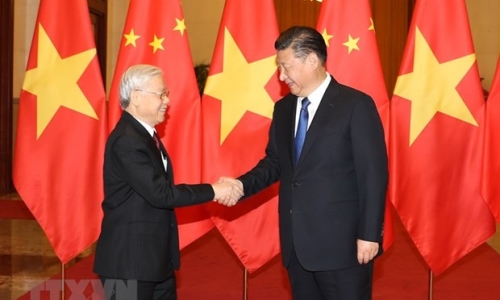 Lãnh đạo Đảng, Nhà nước Việt Nam gửi Điện mừng Quốc khánh Trung Quốc