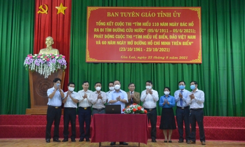 Gia Lai: Tổ chức Cuộc thi “Tìm hiểu về biển, đảo Việt Nam và 60 năm Ngày mở đường Hồ Chí Minh trên biển”
