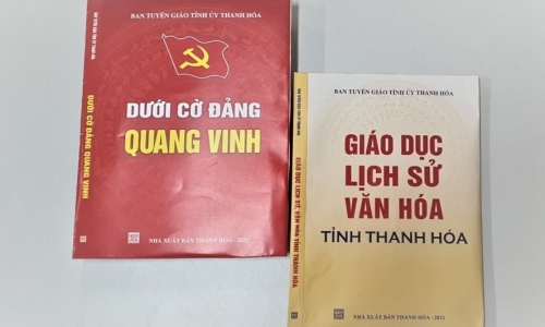 Ban Tuyên giáo Tỉnh ủy Thanh Hóa xuất bản sách tuyên truyền, giáo dục lịch sử Đảng