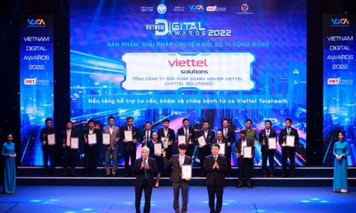 Viettel giành 4 giải thưởng hàng đầu của Vietnam Digital Awards 2022