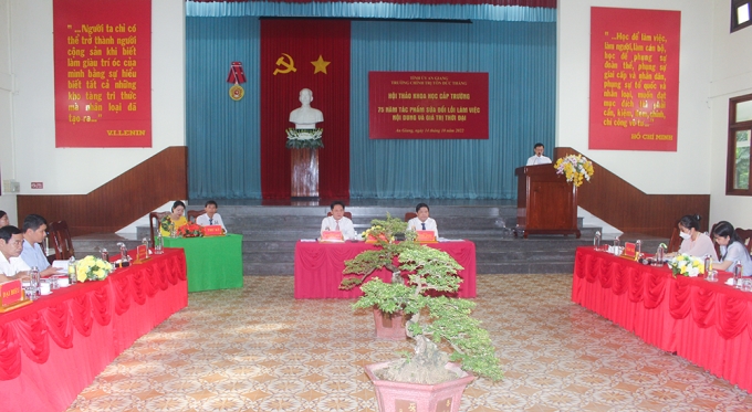 Quang cảnh Hội thảo.