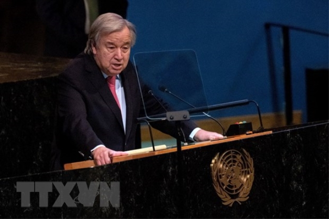 Tổng Thư ký Liên hợp quốc Antonio Guterres. (Ảnh: AFP/TTXVN)