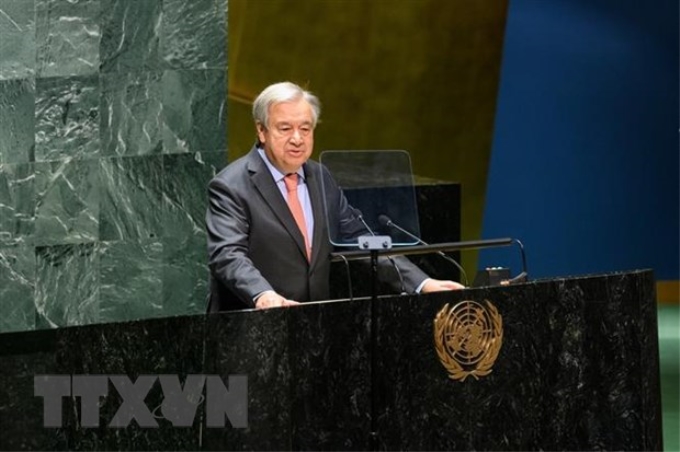 Tổng thư ký Liên hợp quốc Antonio Guterres. (Ảnh: THX/TTXVN)