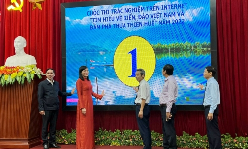 Phát động cuộc thi “Tìm hiểu về biển, đảo Việt Nam và đầm phá Thừa Thiên Huế” năm 2022