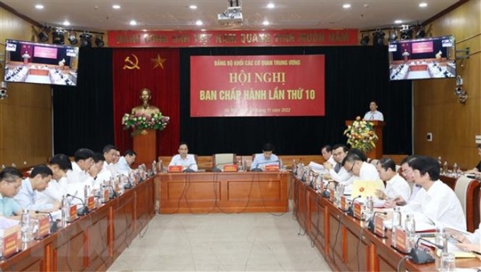 Quang cảnh hội nghị. (Ảnh: TTXVN)