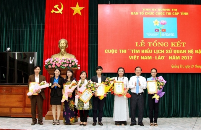 Tổng kết cuộc thi”tìm hiểu lịch sử quan hệ đặc biệt Việt Nam- Lào, năm 2017