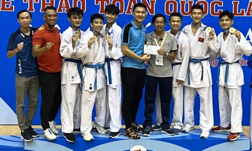 Karate Bình Dương xuất sắc giành huy chương vàng thứ hai tại Đại hội Thể thao toàn quốc 2022
