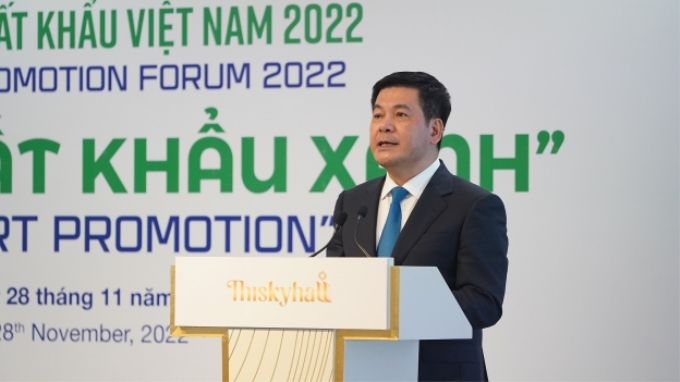 Bộ trưởng Bộ Công Thương Nguyễn Hồng Diên phát biểu khai mạc Diễn đàn. (Ảnh: TA)