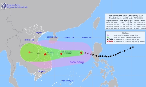 Các chuyên gia cảnh báo Noru có thể là một trong những cơn bão mạnh nhất 20 năm trở lại đây