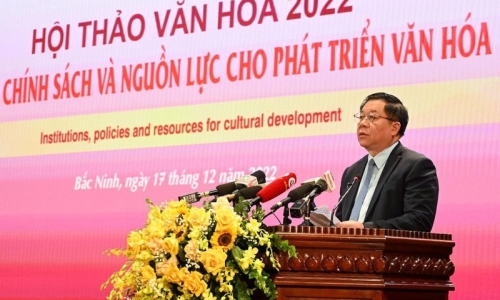 Chủ trương, đường lối của Đảng và một số định hướng hoàn thiện thể chế, chính sách, phát huy nguồn lực xây dựng nền văn hóa Việt Nam