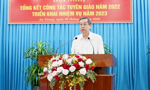 An Giang: Hội nghị tổng kết công tác Tuyên giáo năm 2022