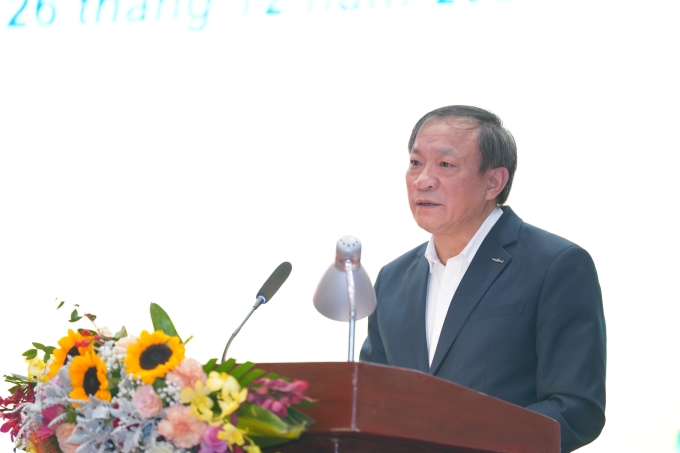 Ông Nguyễn Doãn Tú - Tổng cục trưởng Tổng cục Dân số - Kế hoạch hóa gia đình, Bộ Y tế​ phát biểu.