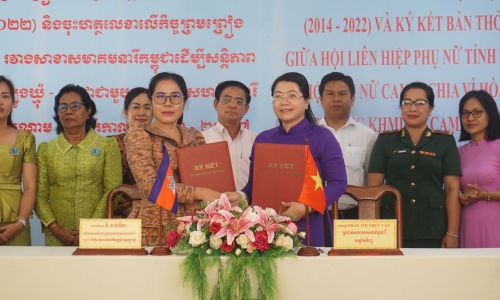 Tăng cường hợp tác giữa tỉnh Tây Ninh với tỉnh Tboung Khmum (Campuchia)