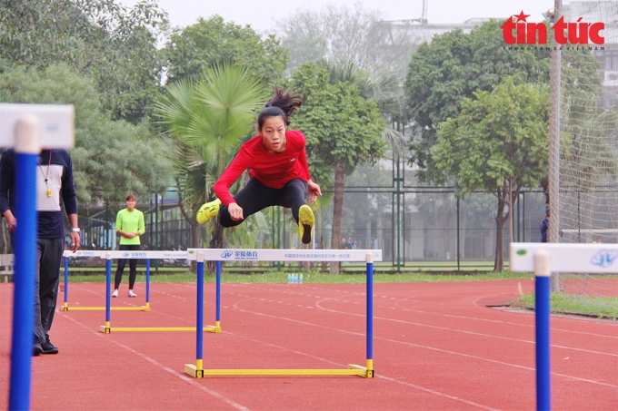 Hầu hết các môn thể thao đang tập huấn tại các Trung tâm Huấn luyện thể thao quốc gia và Hà Nội để chuẩn bị cho giải đấu quan trọng nhất trong năm 2022 là SEA Games 31. Ảnh: L.S