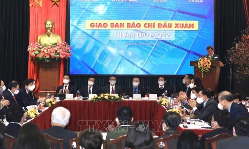 Hội nghị Giao ban báo chí đầu Xuân Nhâm Dần 2022