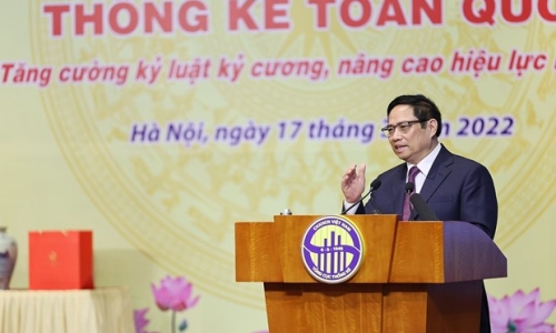 Thủ tướng Phạm Minh Chính: Thống kê là tai, là mắt của Đảng, Nhà nước