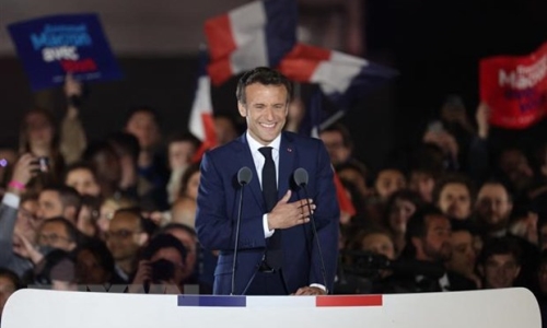 Nước Pháp và thế giới chào đón Tổng thống Emmanuel Macron tái đắc cử