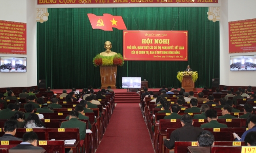 Kon Tum: Một số kết quả tích cực trong đợt sinh hoạt chính trị  3/2/2022 trên địa bàn toàn tỉnh