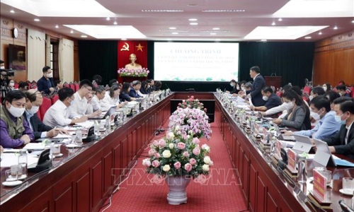 Đoàn công tác Ban Tuyên giáo Trung ương làm việc với Tỉnh ủy Sơn La