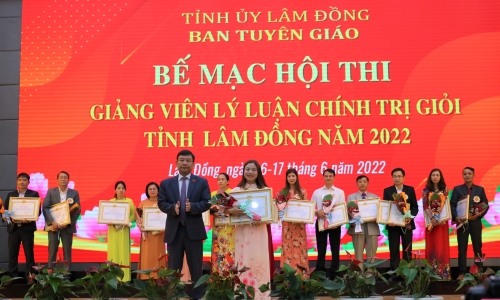 Ghi nhận từ Hội thi giảng viên lý luận chính trị giỏi tỉnh Lâm Đồng năm 2022