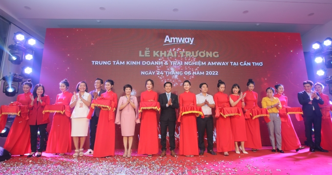 Lễ khai trương Trung tâm kinh doanh và trải nghiệm Amway tại Cần Thơ