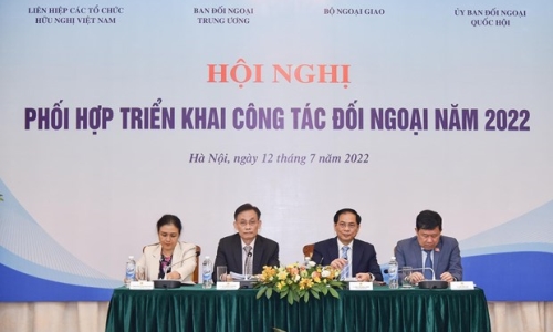 Thúc đẩy cơ chế phối hợp trong công tác đối ngoại