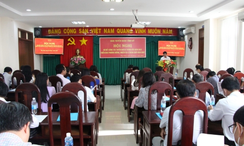 Tây Ninh hoàn thành tốt nhiệm vụ công tác tuyên giáo 6 tháng đầu năm