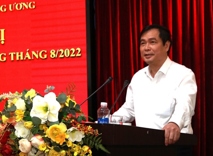 Phó Trưởng ban Tuyên giáo Trung ương Phan Xuân Thủy kết luận Hội nghị. (Ảnh: TA)