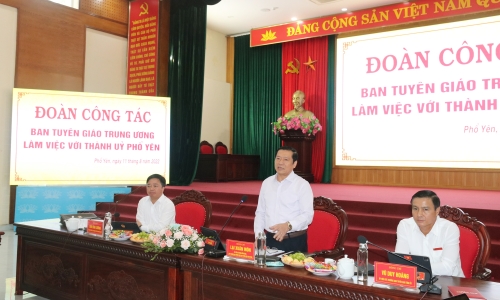 Xây dựng Đảng và hệ thống chính trị trong sạch, vững mạnh, tạo nên những thành tựu quan trọng của thành phố Phổ Yên, Thái Nguyên