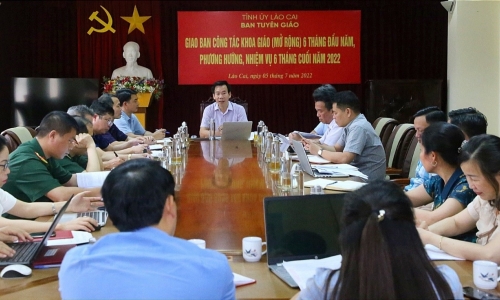Lào Cai: Đổi mới công tác khoa giáo thực hiện hiệu quả các nhiệm vụ chính trị