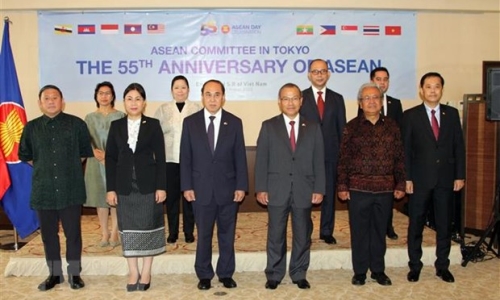 Việt Nam chủ trì lễ kỷ niệm 55 năm thành lập ASEAN tại Nhật Bản
