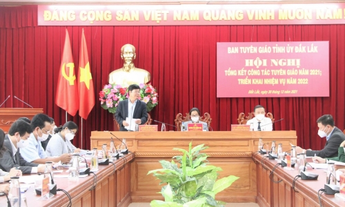 Đổi mới, nâng cao chất lượng, hiệu quả công tác tuyên giáo của Đảng bộ tỉnh Đắk Lắk
