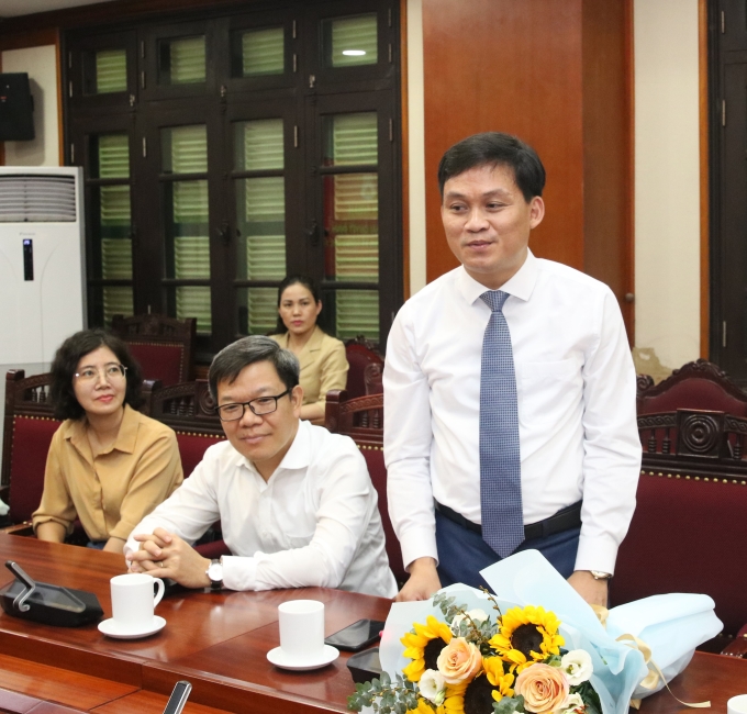 Đồng chí Nguyễn Phú Trường, Vụ trưởng, Thư ký đồng chí Bí thư Trung ương Đảng, Trưởng ban Tuyên giáo Trung ương bày tỏ sự biết ơn đối với sự quan tâm của lãnh đạo Ban Tuyên giáo Trung ương.