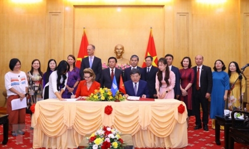 Học viện Chính trị Quốc gia Hồ Chí Minh ký Biên bản ghi nhớ với UNDP